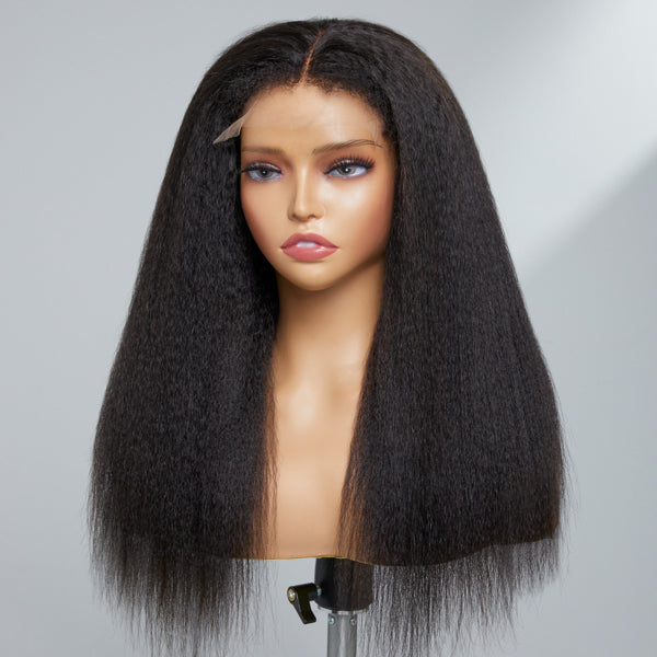 Kinky Straight Lace Wigs-uolova hair